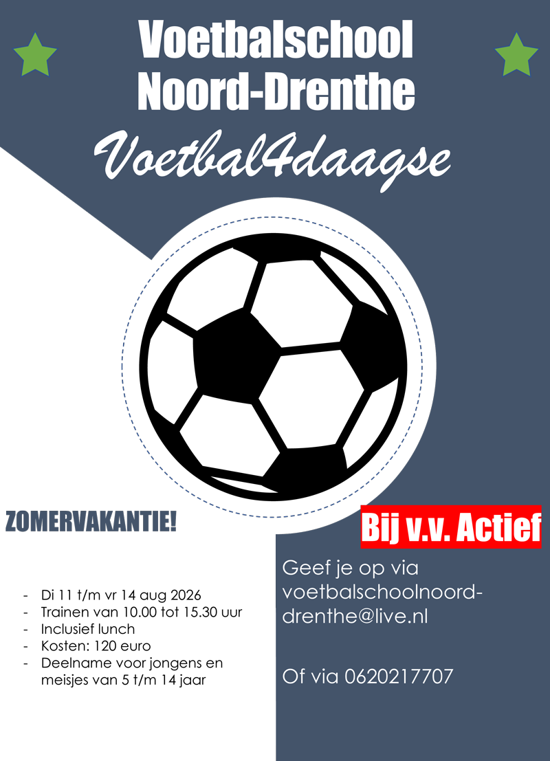 Aankondiging Voetbal4daagse